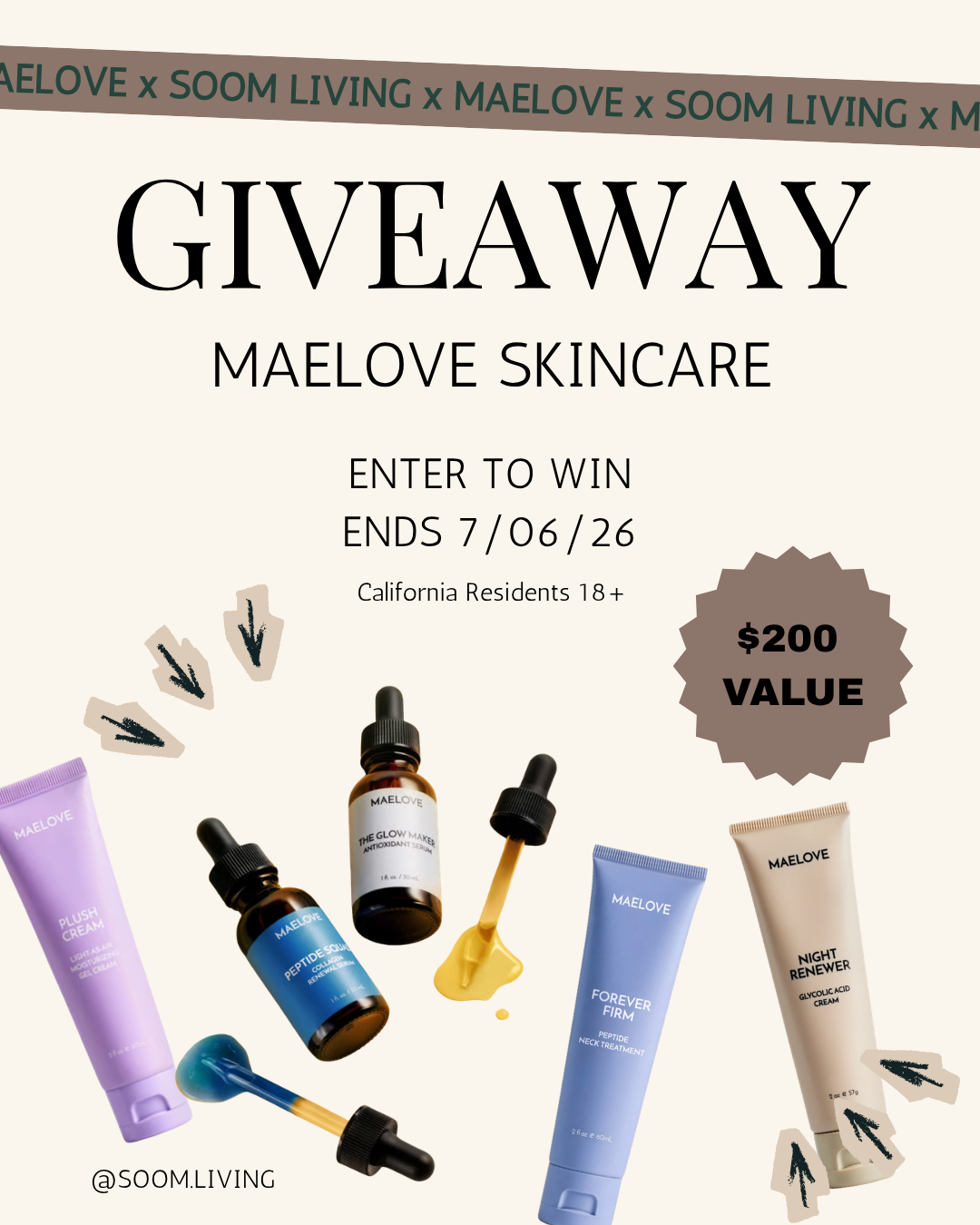 Soom Living x Maelove Giveaway